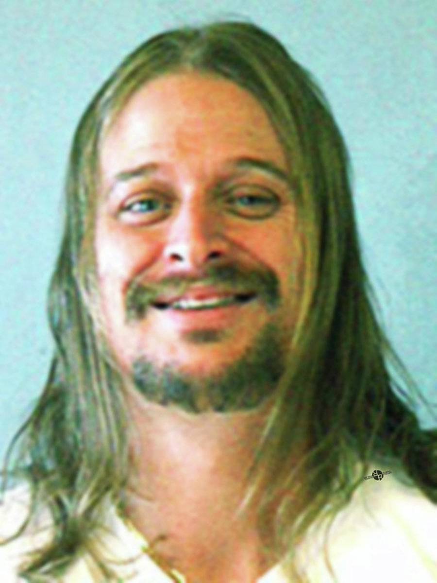 Kid Rock Mug Shot Color - Rapper - Poster | Canvas Wall Art Print