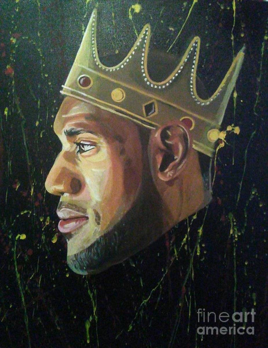 King James - Poster | Canvas Wall Art Print