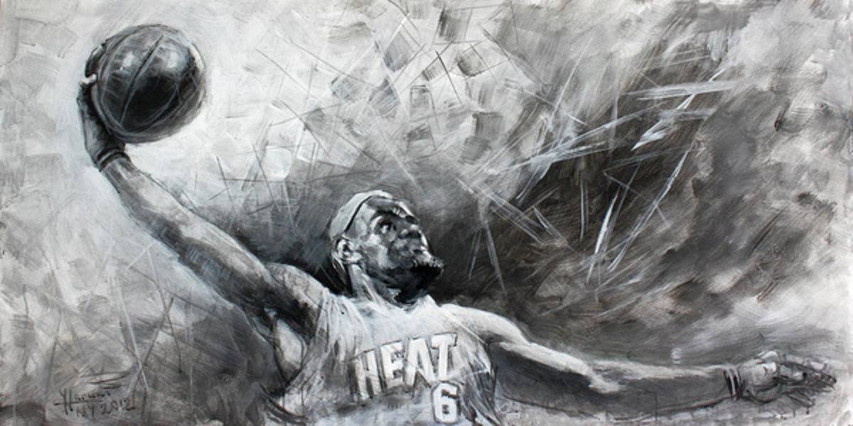 King James Lebron - Poster | Canvas Wall Art Print