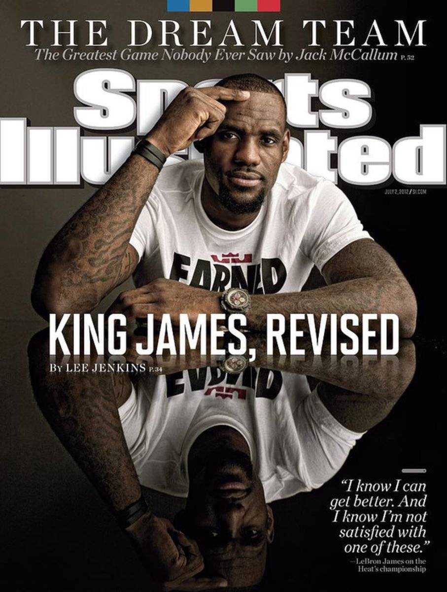 King James, Revised Sports Illustrated Cover - Poster | Canvas Wall Art Print
