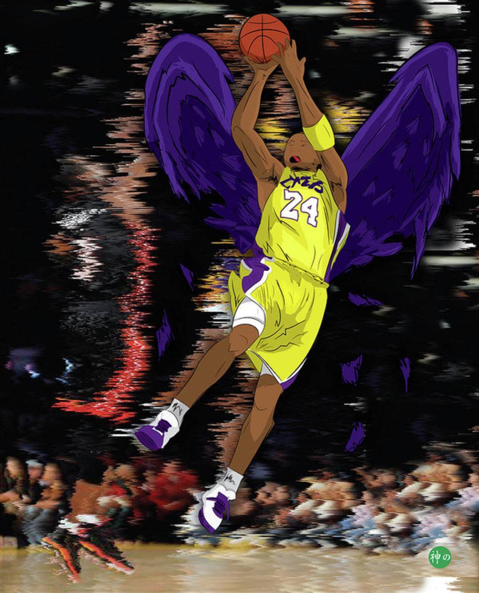 Kobe Bryant 24 - Poster | Canvas Wall Art Print