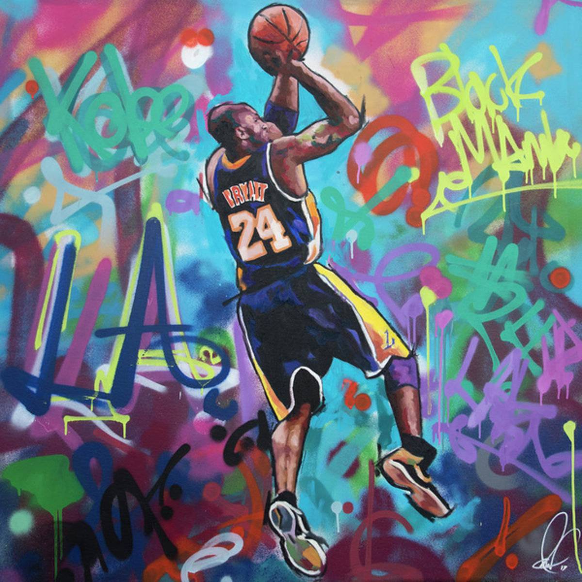 Kobe Bryant - Poster | Canvas Wall Art Print