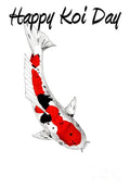 Koi Greetings - Poster | Canvas Wall Art Print