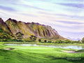 Koolau Golf Course Hawaii 16Th Hole - Poster | Canvas Wall Art Print
