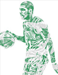 Kyrie Irving Boston Celtics Pixel Art 40 - Poster | Canvas Wall Art Print
