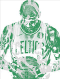 Kyrie Irving Boston Celtics Pixel Art 5 - Poster | Canvas Wall Art Print