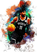 Kyrie Irving Brooklyn Nets Nba Player - Poster | Canvas Wall Art Print