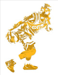 Kyrie Irving Cleveland Cavaliers Pixel Art 12 - Poster | Canvas Wall Art Print