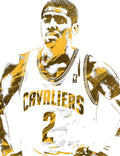 Kyrie Irving Cleveland Cavaliers Pixel Art 3 - Poster | Canvas Wall Art Print