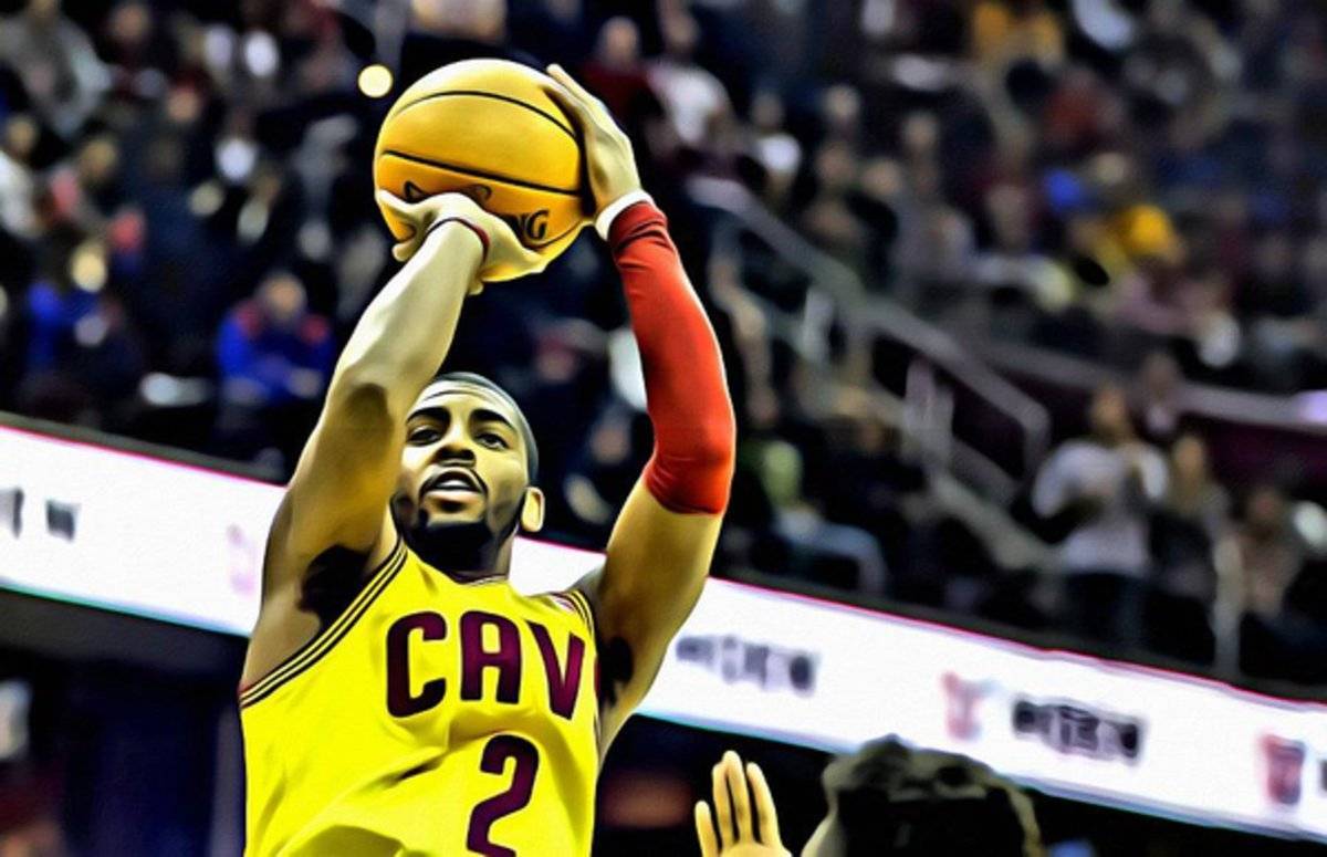 Kyrie Irving Jumpshot - Poster | Canvas Wall Art Print