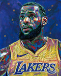 La Bron - Poster | Canvas Wall Art Print
