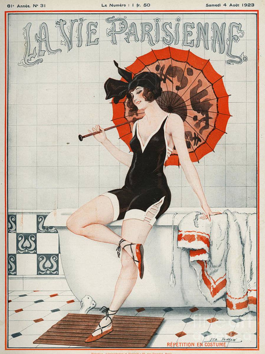 La Vie Parisienne 1923 1920S France - Poster | Canvas Wall Art Print