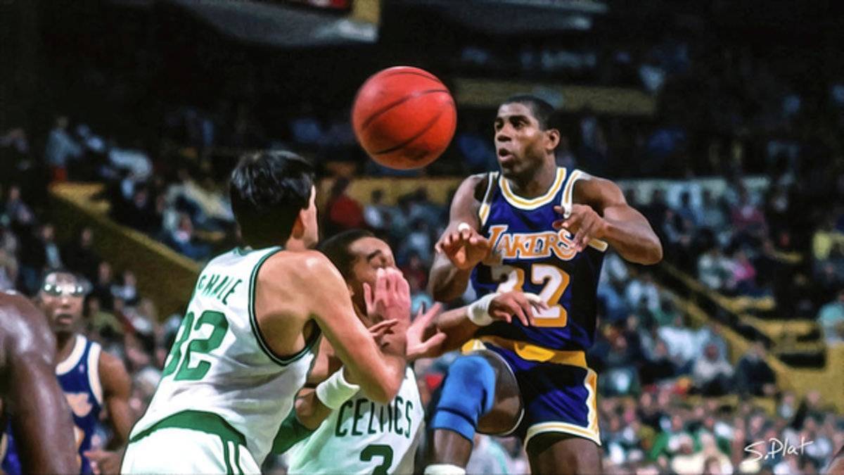 Lakers Vs Celtics - Poster | Canvas Wall Art Print