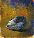 Lancia Stratos Rallye Magazine Cover Art - Poster | Canvas Wall Art Print