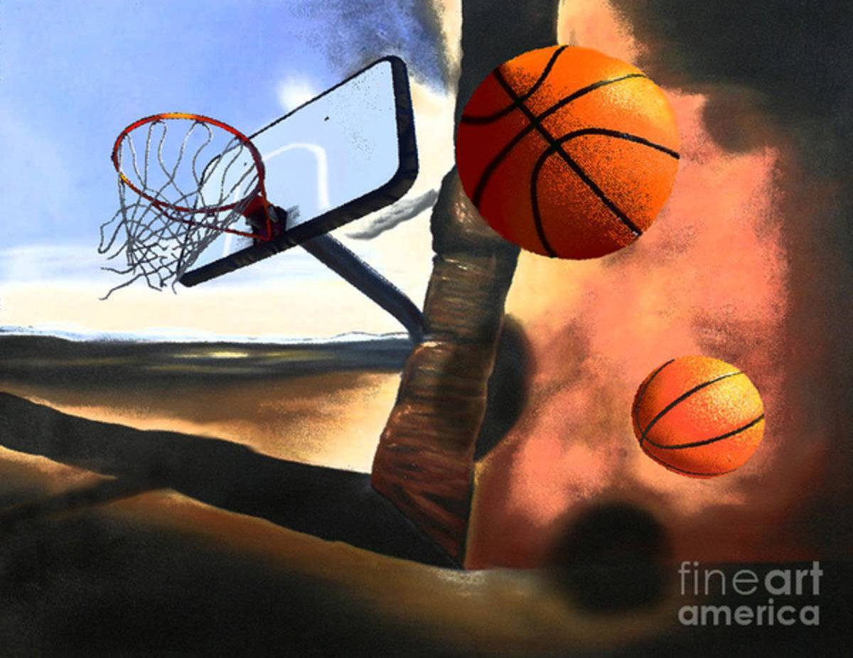 Landscape With Basketflies - Poster | Canvas Wall Art Print