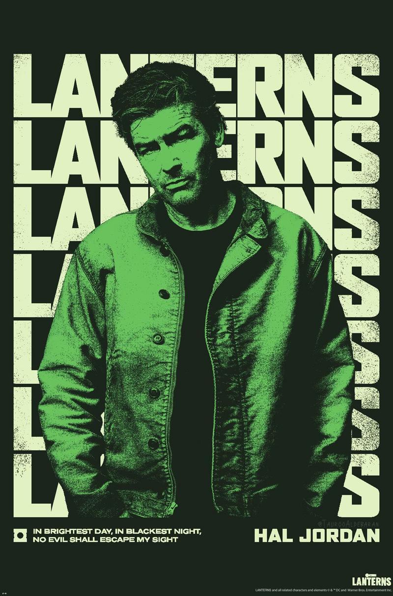 Hal Jordan John Stewart Lanterns - Poster | Canvas Wall Art Print