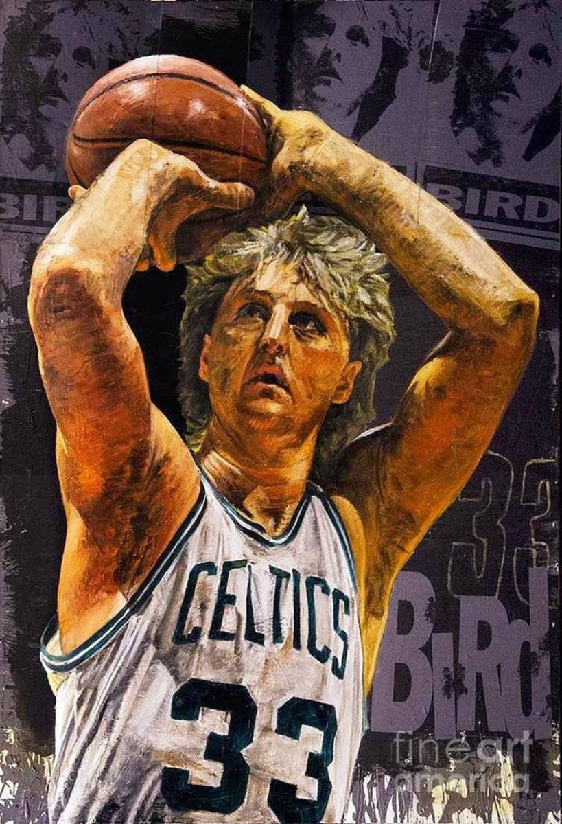 Larry Bird - Poster | Canvas Wall Art Print