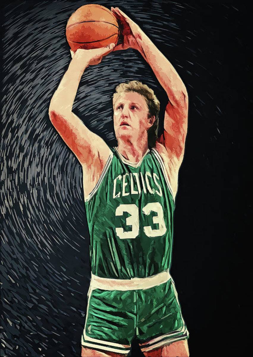 Larry Bird - Poster | Canvas Wall Art Print