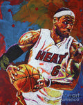 Lebron James 3 - Poster | Canvas Wall Art Print