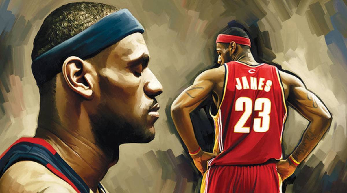 Lebron James Artwork 1 - Poster | Canvas Wall Art Print
