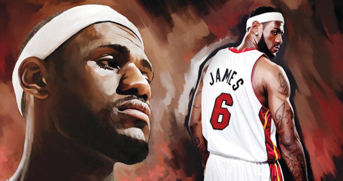 Lebron James Artwork 2 - Poster | Canvas Wall Art Print