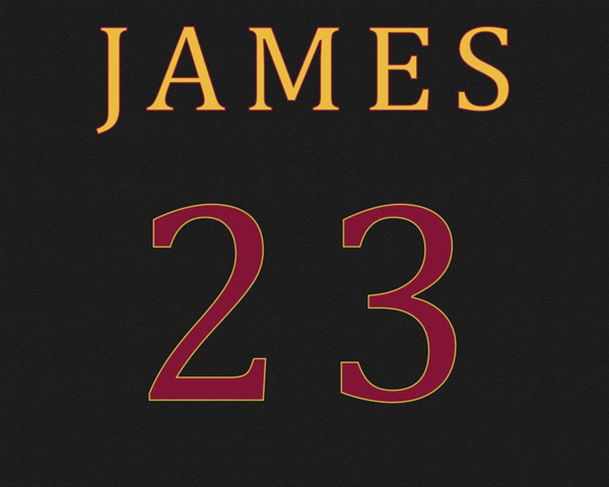 Lebron James Cavs Jersey - Poster | Canvas Wall Art Print
