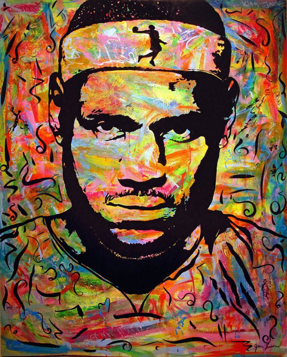 Lebron James - Poster | Canvas Wall Art Print