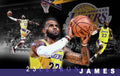 Lebron James La Lakers Print - Poster | Canvas Wall Art Print