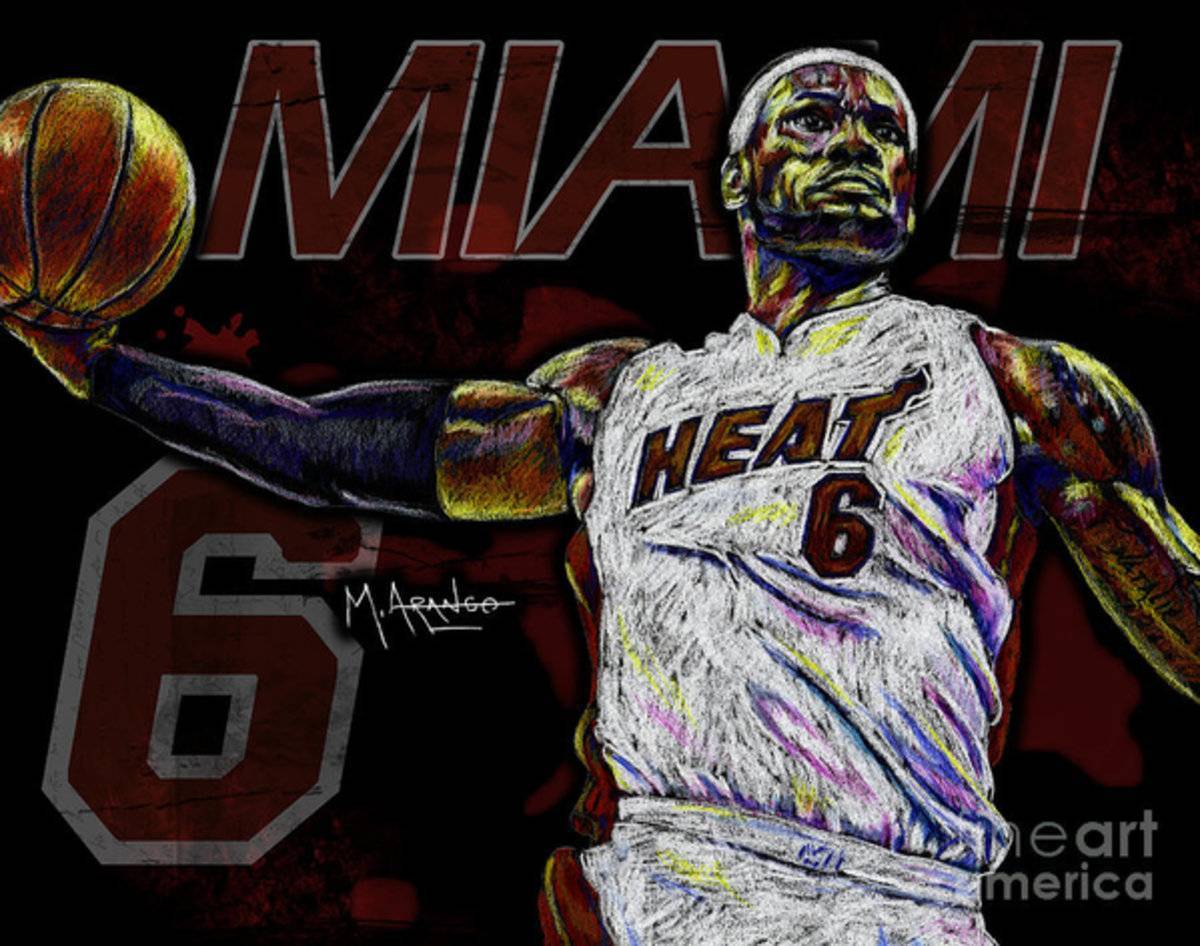 Lebron James - Poster | Canvas Wall Art Print