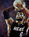 Lebron James Mvp - Poster | Canvas Wall Art Print