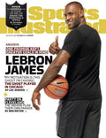 Lebron James One Promise Kept. Greater Goals In Mind. Sports Illustrated Cover - Poster | Canvas Wall Art Print