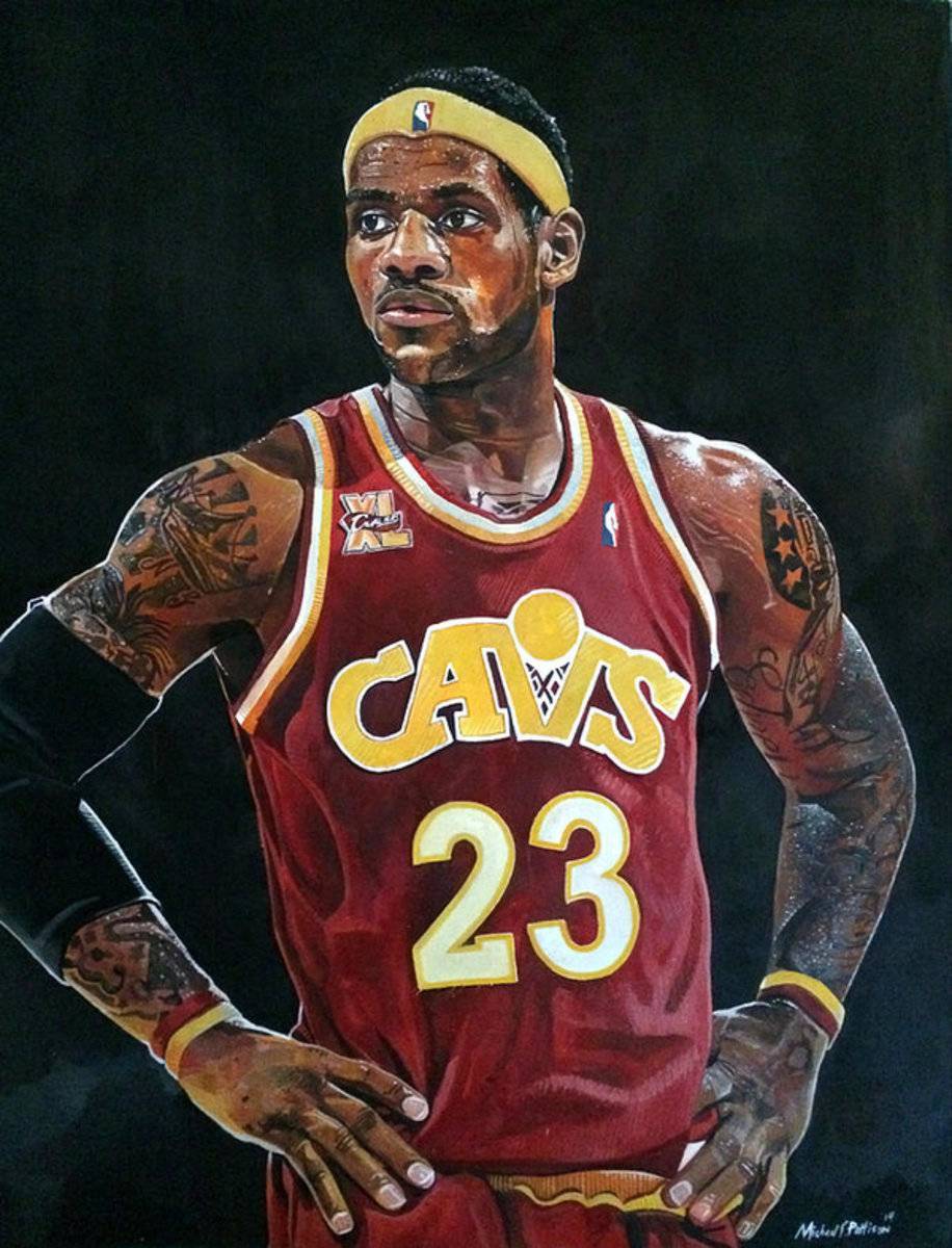 Lebron James Returns To The Cleveland Cavaliers - Poster | Canvas Wall Art Print