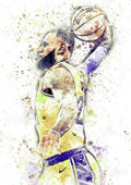 Lebron James - Poster | Canvas Wall Art Print