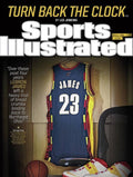 Lebron James Turn Back The Clock Sports Illustrated Cover - Poster | Canvas Wall Art Print