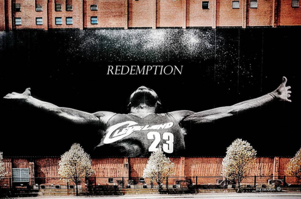 Lebron James_Redemption - Poster | Canvas Wall Art Print