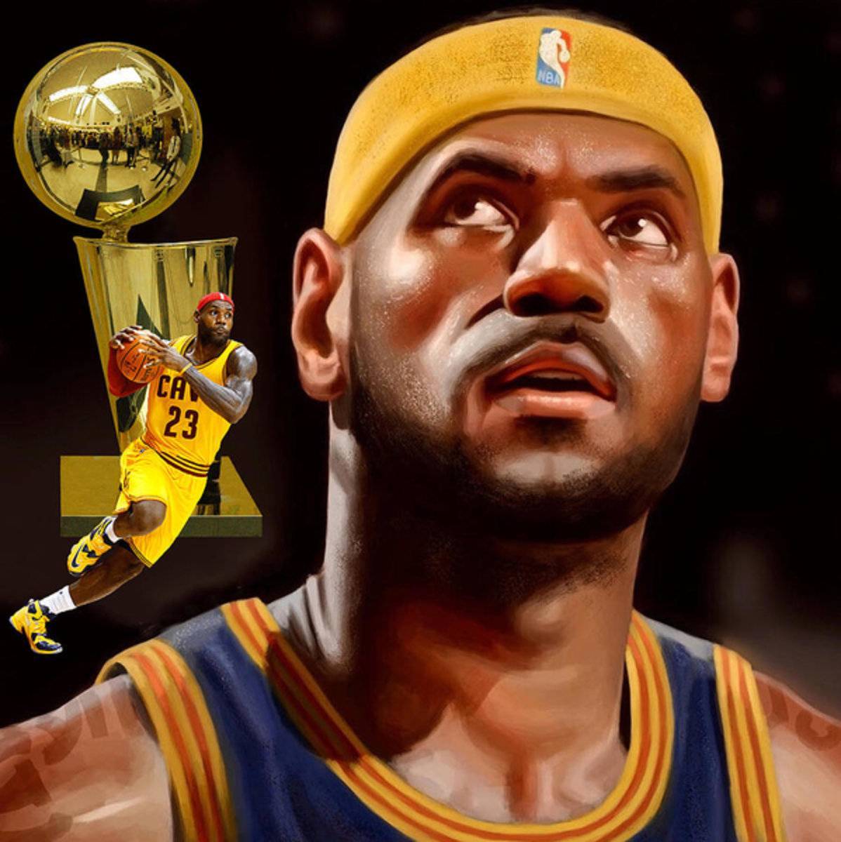 Lebron - Poster | Canvas Wall Art Print