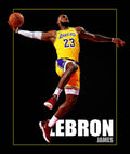 Lebron La Lakers - Poster | Canvas Wall Art Print