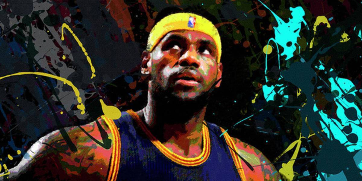 Lebron - Poster | Canvas Wall Art Print