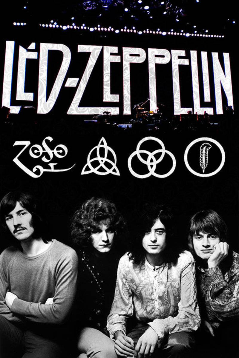 Led Zeppelin - Poster | Canvas Wall Art Print