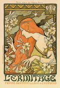 L'Ermitage - Alphonse Mucha - Art Nouveau Poster - Poster | Canvas Wall Art Print