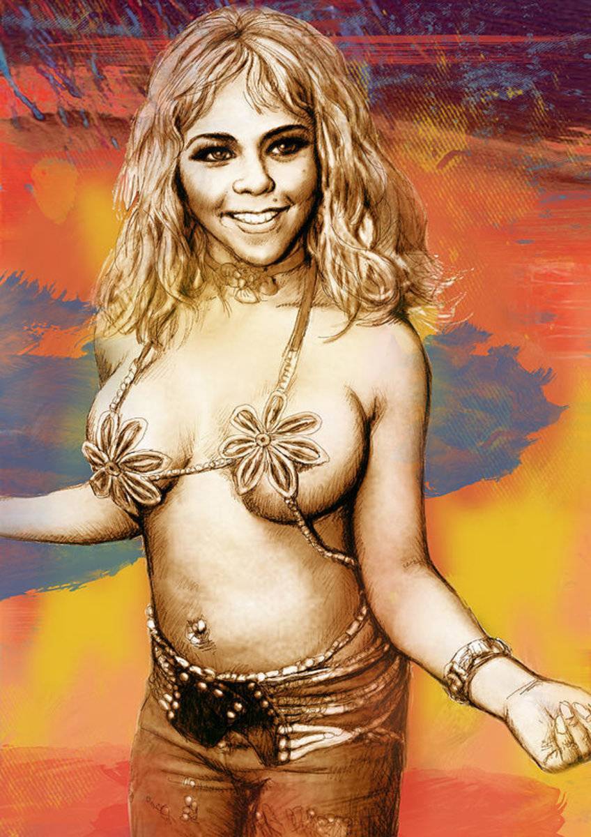 Lil' Kim - Stylised Drawing Art - Rapper - Poster | Canvas Wall Art Print