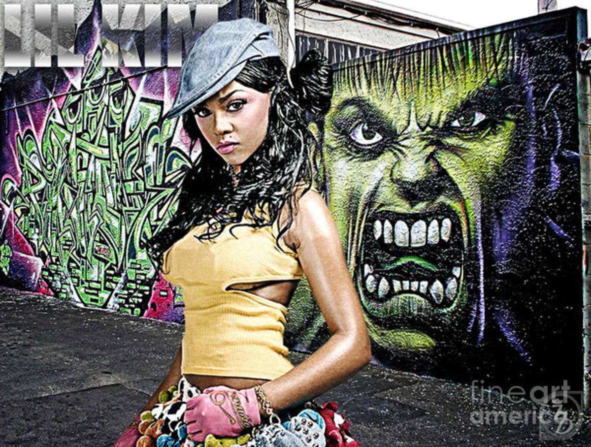 Lil Kim - Rapper - Poster | Canvas Wall Art Print