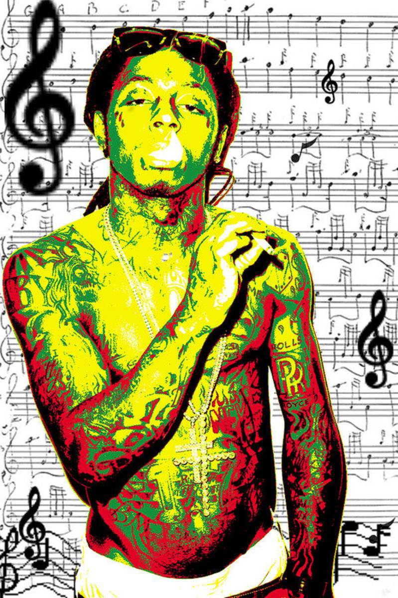 Lil Wayne - Rapper - Poster | Canvas Wall Art Print