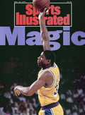Los Angeles Lakers Magic Johnson, 1990 Nba Western Sports Illustrated Cover - Poster | Canvas Wall Art Print