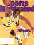 Los Angeles Lakers Magic Johnson Sports Illustrated Cover - Poster | Canvas Wall Art Print