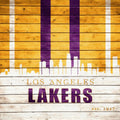 Los Angeles Lakers Skyline - Poster | Canvas Wall Art Print