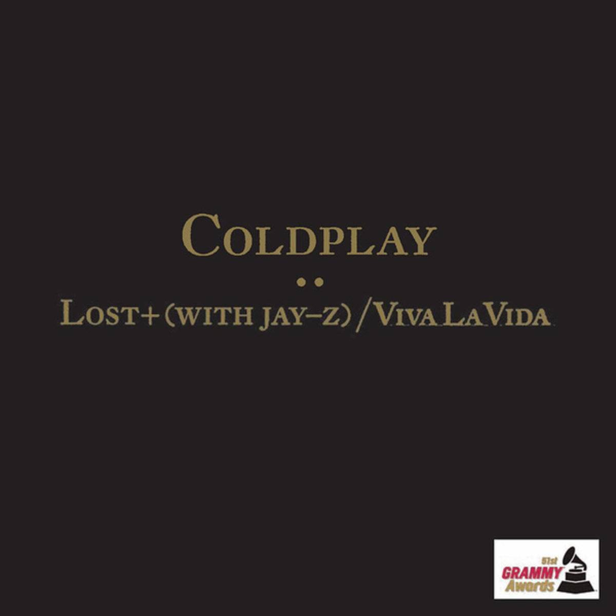 Lost? Jay-Z / Viva La Vida Live At The 51St Annual Grammy Awards - Single By Coldplay - Poster | Canvas Wall Art Print