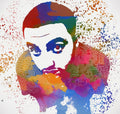 Mac Miller Color Splatter - Rapper - Poster | Canvas Wall Art Print