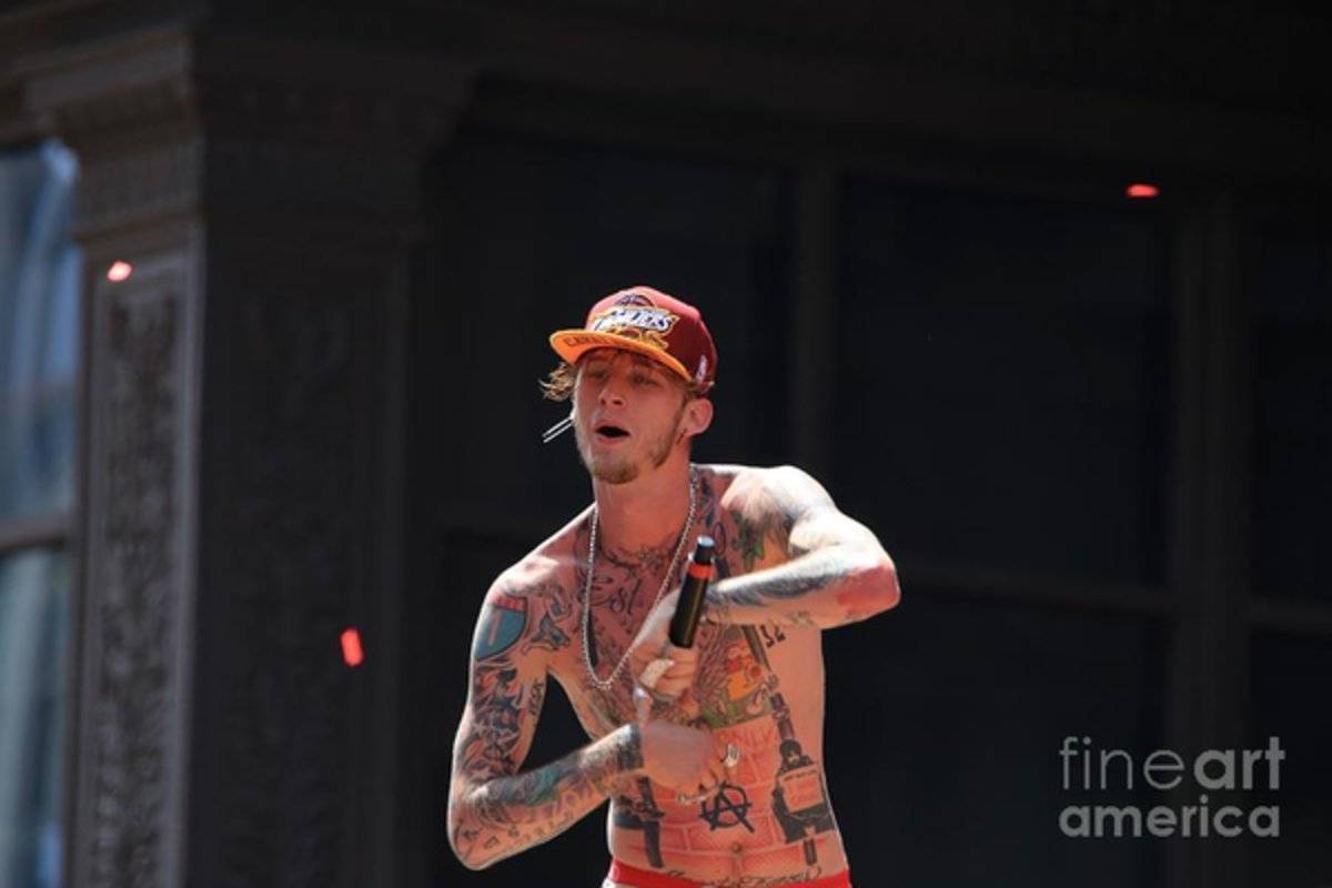 Machine Gun Kelly - Mgk - Poster | Canvas Wall Art Print