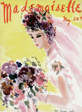 Mademoiselle Cover Featuring A Bride - Poster | Canvas Wall Art Print